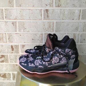 Adidas Floral Basketball Sneakers | Women’s Size 6